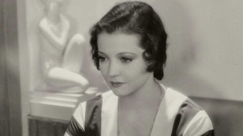 Patricia sitting in a parlor in Confessions of a Co-Ed (1931)