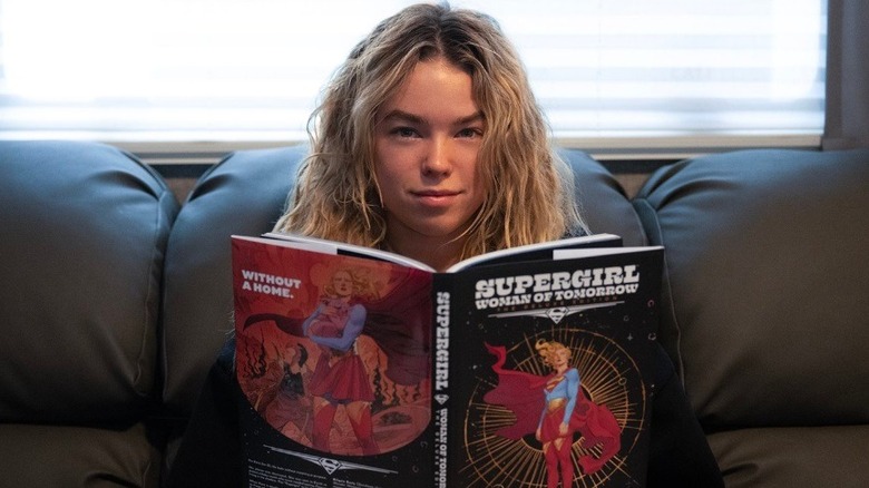 Milly Alcock reading Supergirl: Woman of Tomorrow