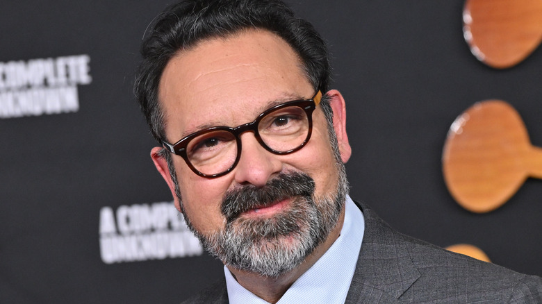 James Mangold poses on the red carpet