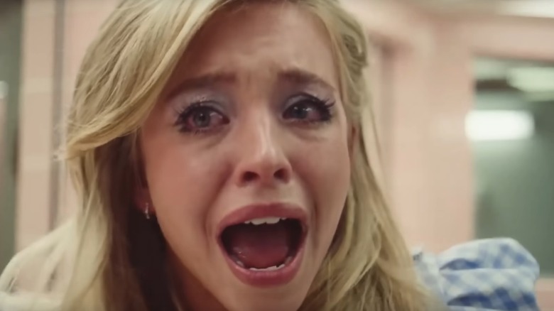 Cassie crying in "Euphoria" (2019)