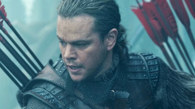 William Garin goes into battle in "The Great Wall" (2016)