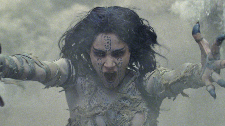 The titular monster of "The Mummy" (2017)