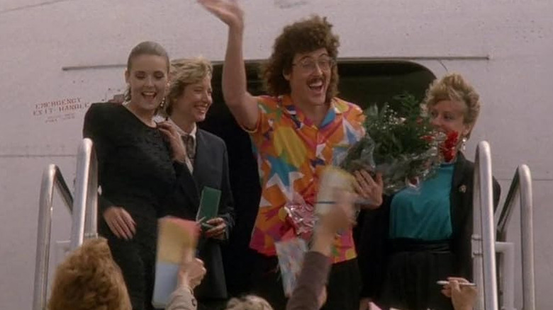 Weird Al in his original cameo from "The Naked Gun: From the Files of Police Squad!" (1988)