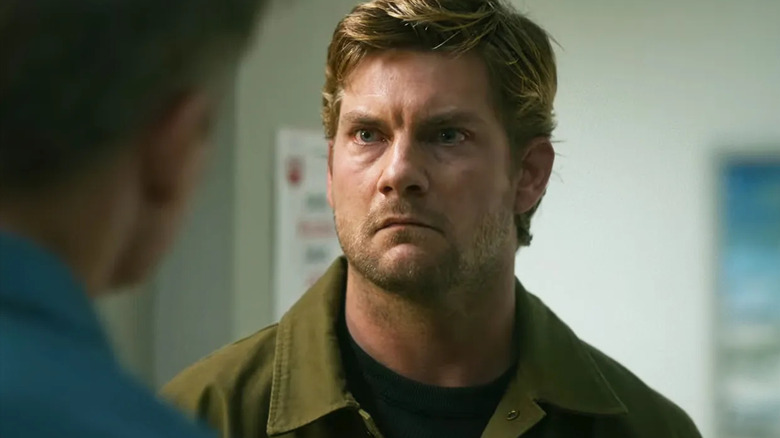 Cane glares at his father in "The Waterfront" (2025)