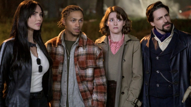 Charlie, Connor, Lysa, and Vikram Chamberlain reunite on "The Librarians: The Next Chapter" (2025-present)