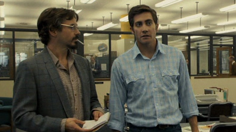 Robert Graysmith talking to Paul Avery in "Zodiac" (2007)