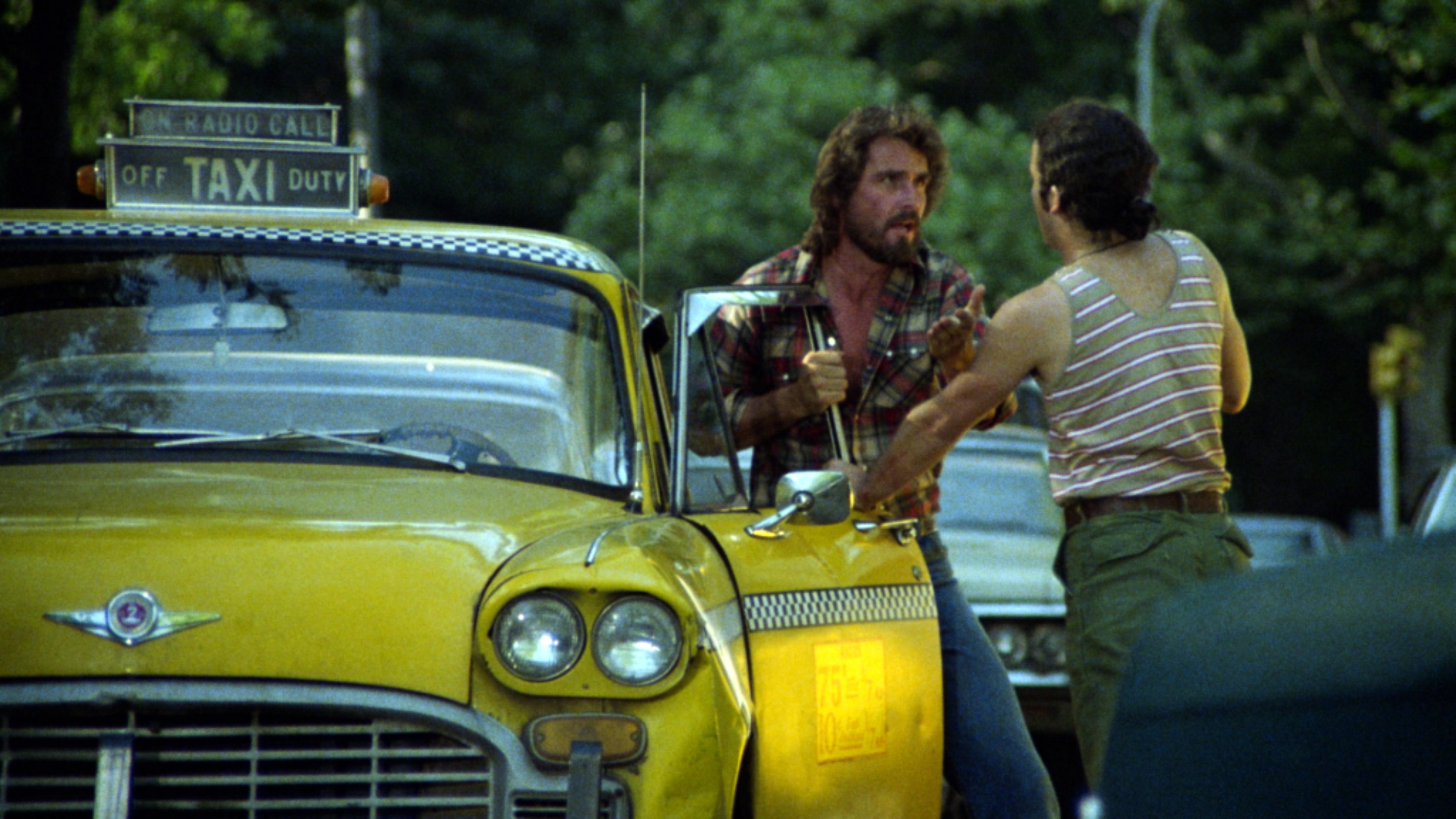 NIGHT OF THE JUGGLER, from left: James Brolin, Mandy Patinkin, 1980. © Columbia Pictures /Courtesy Everett Collection