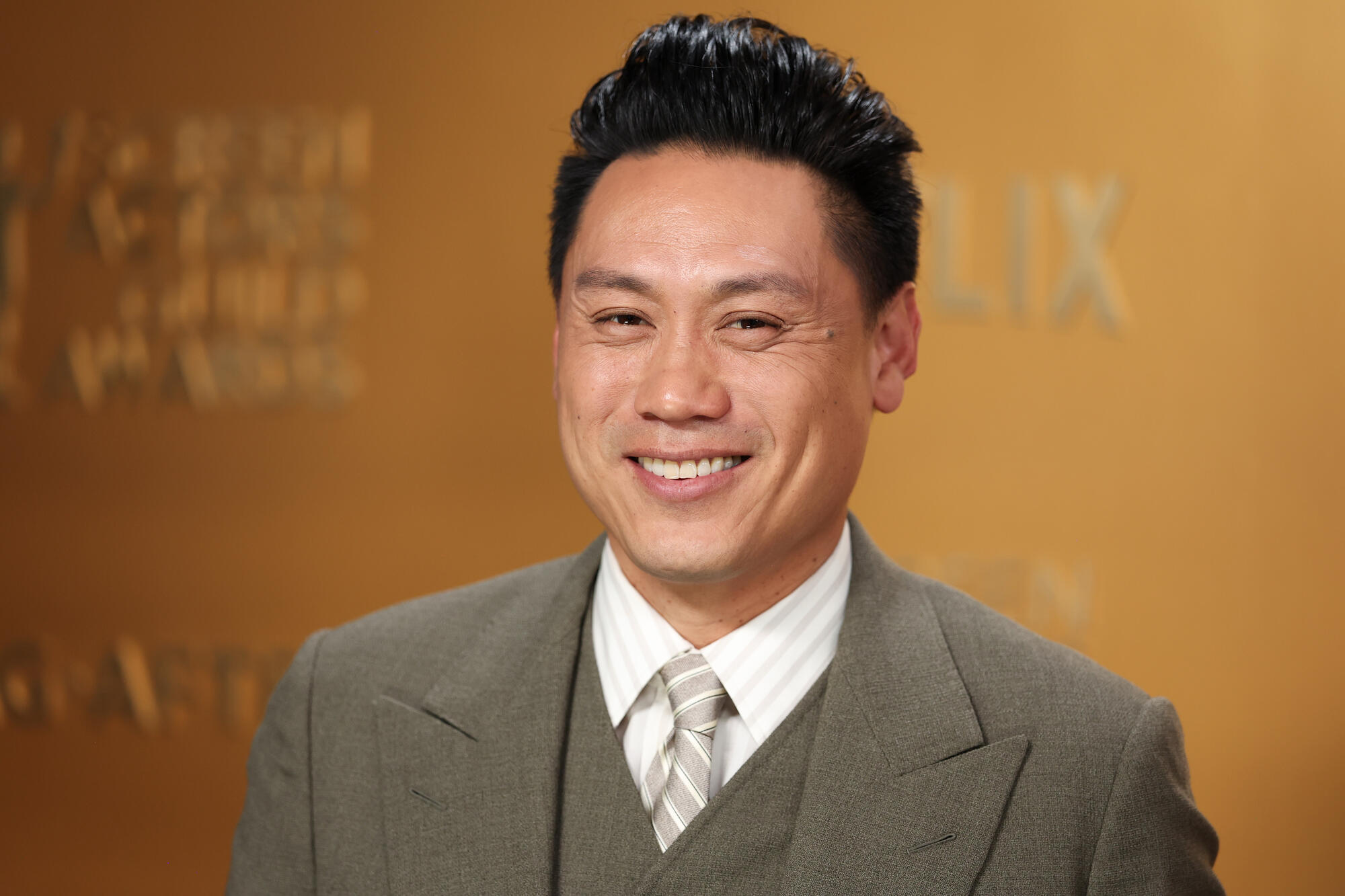 Jon M. Chu at the 31st Screen Actors Guild Awards held at Shrine Auditorium and Expo Hall on February 23, 2025 in Los Angeles, California.
