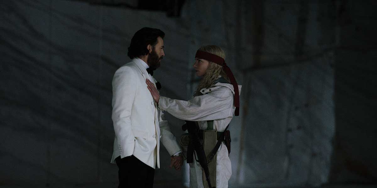 Chris Evans and Anya Taylor-Joy in Sacrifice