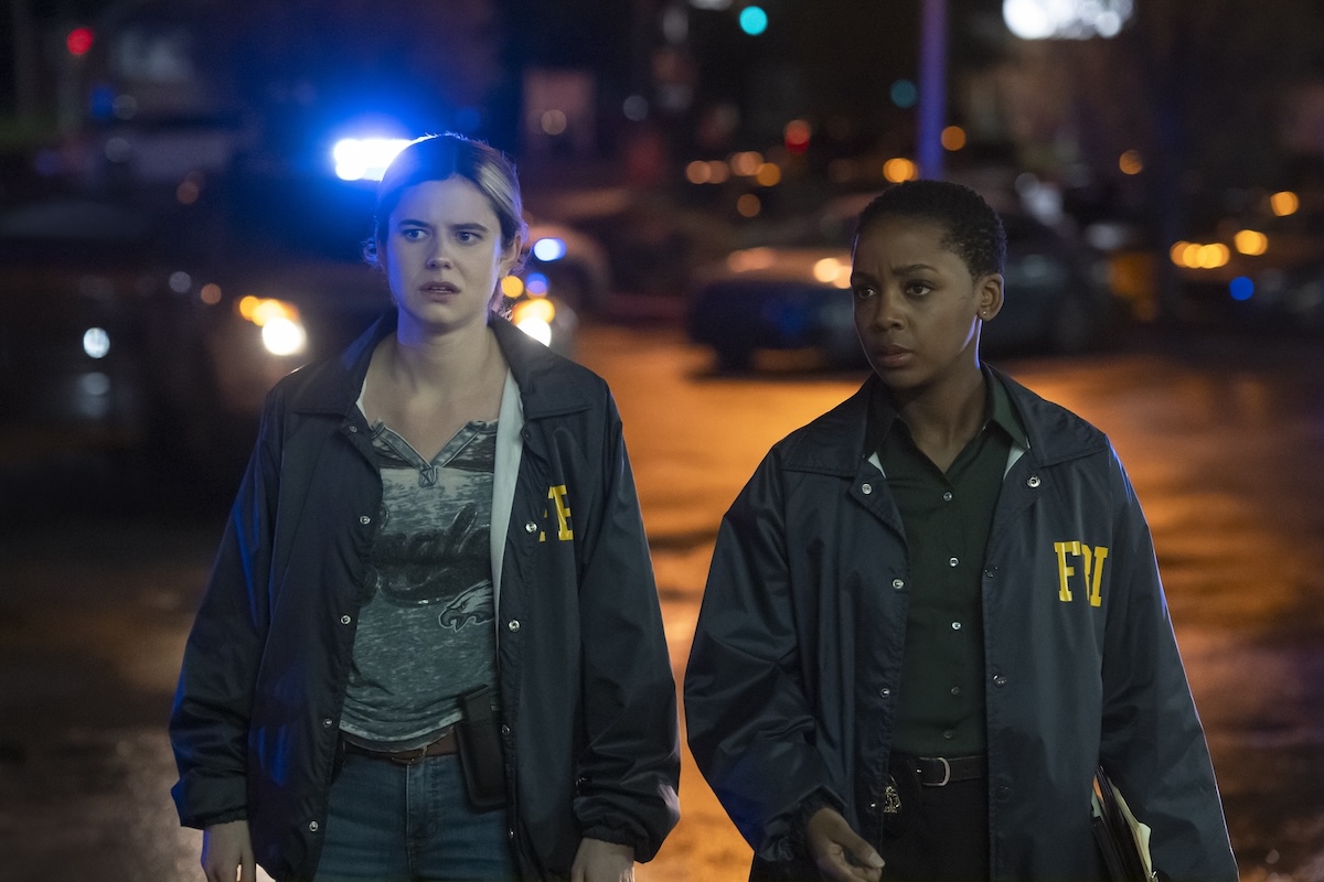 Alison Oliver and Thuso Mbedu in 'Task'
