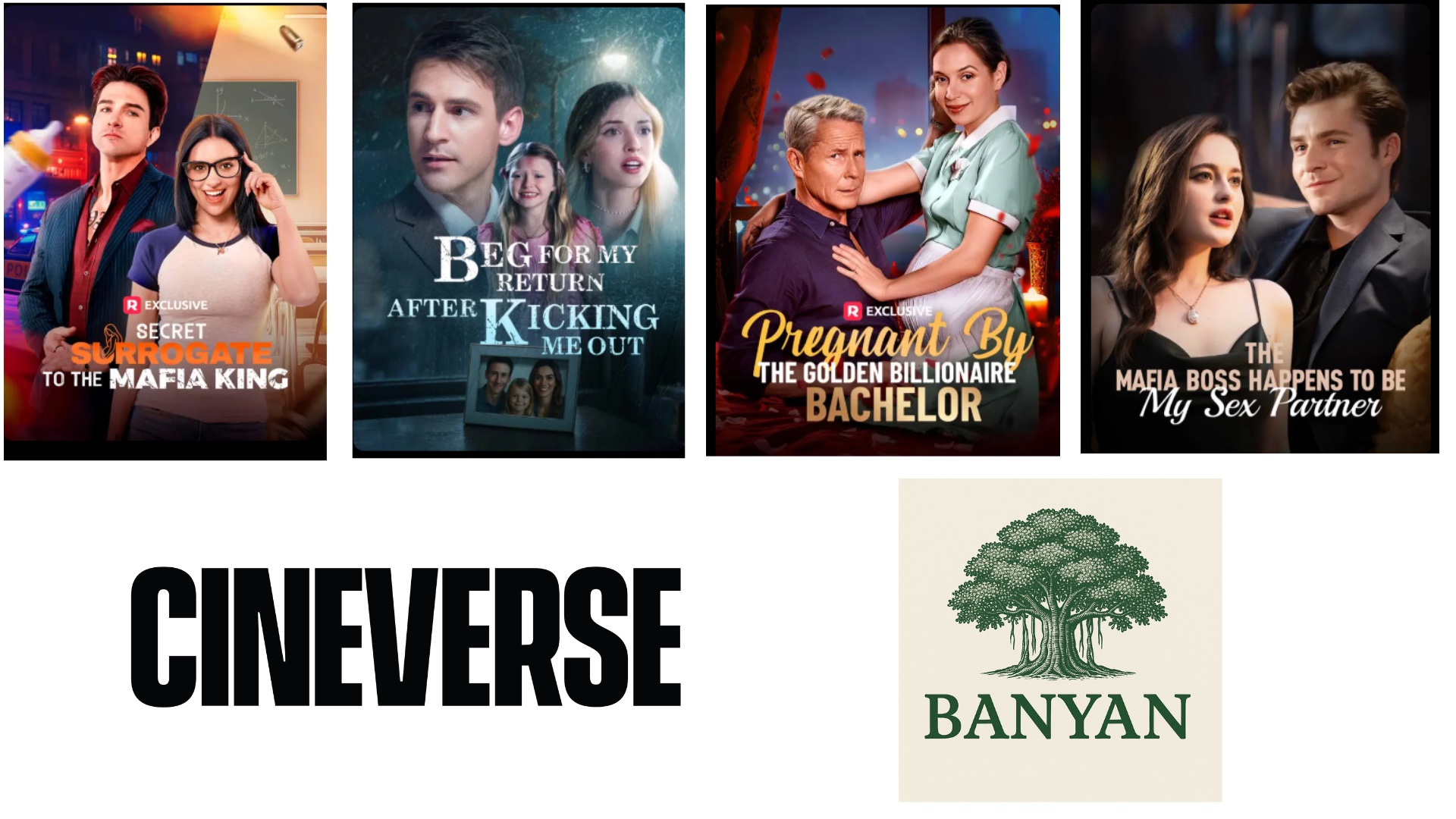 Cofounded by Cineverse and Banyan, MicroCo has yet to name their new platform that will offer vertical dramas like 'Pregnant by the Golden Billionaire Bachelor.'