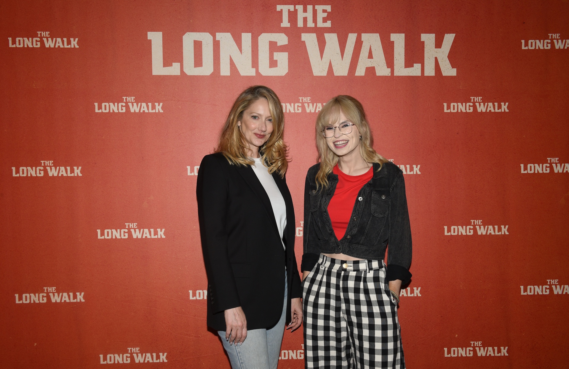 LOS ANGELES, CALIFORNIA - SEPTEMBER 04: Alison Foreman and Judy Greer attend Indiewire hosts Lionsgate's "The Long Walk" screening at AMC Century City 15 on September 04, 2025 in Los Angeles, California. (Photo by Vivien Killilea/Getty Images for Lionsgate)