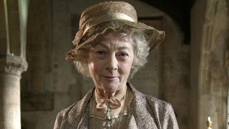 Miss Marple smiling knowingly in "Marple"