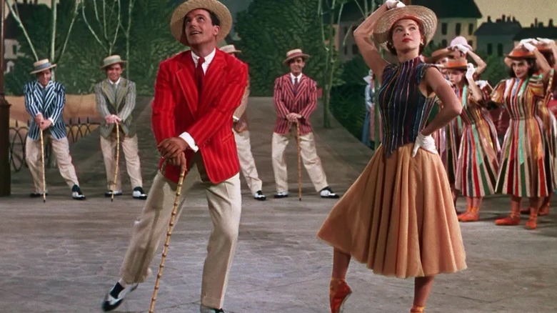 A musical number in An American in Paris (1951)