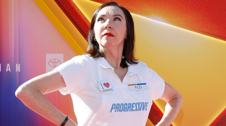 Flo on the red carpet for "Superman" (2025)