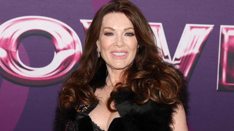 Lisa Vanderpump smiling and wearing black