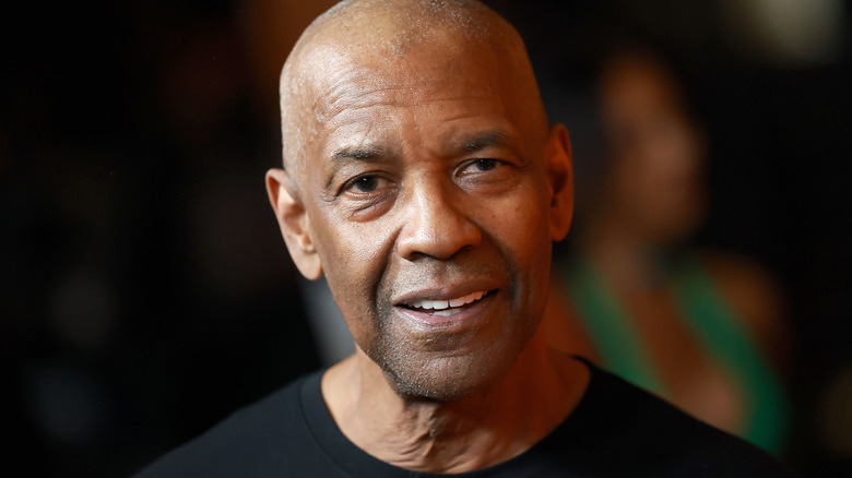 Denzel Washington at a screening of his movie "Highest 2 Lowest" (2025)