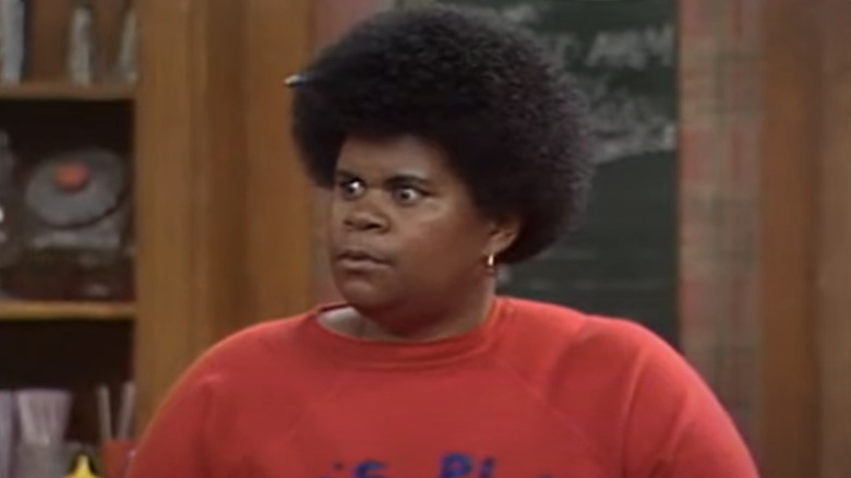 Shirley glares at Rerun in What's Happening