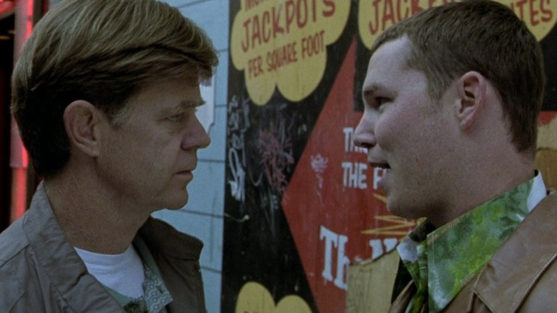 Bernie and Mikey talking in an alley in "The Cooler."